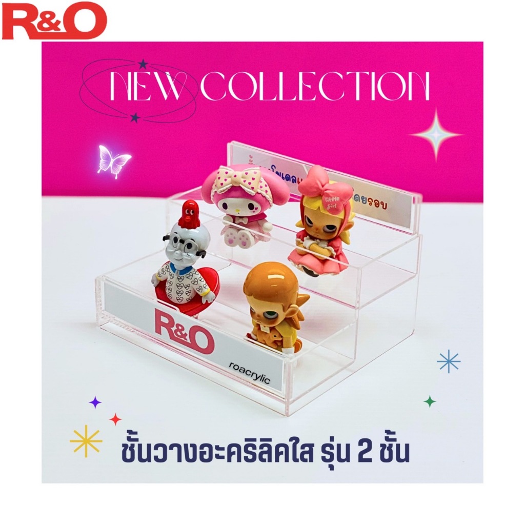 ชั้นวางโมเดลแบบ 2 ชั้น มีที่ใส่รูป ขนาด 18x15x11 cm. 15 ชั้นวางโมเดลแบบ 2 ชั้น มีที่ใส่รูป ขนาด 18x15x11 cm. - Image 15